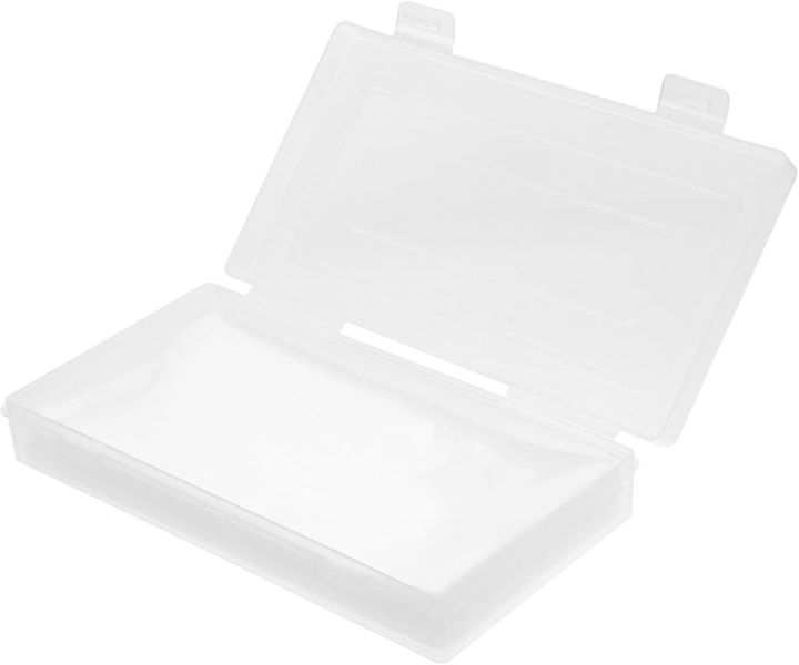 1Set Transparent Banknotes Sleeves with Storage Box Currency Protective