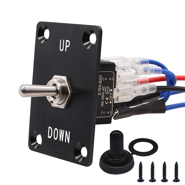 Momentary 6Pin 3Position (ON)-Off-(ON)UP/Down Polarity Reverse Switch
