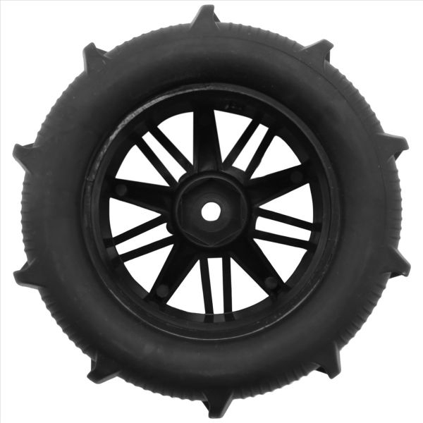 4Pcs 80Mm Snow Sand Tires Tyre Wheel For Wltoys 144001 Rc Car Parts