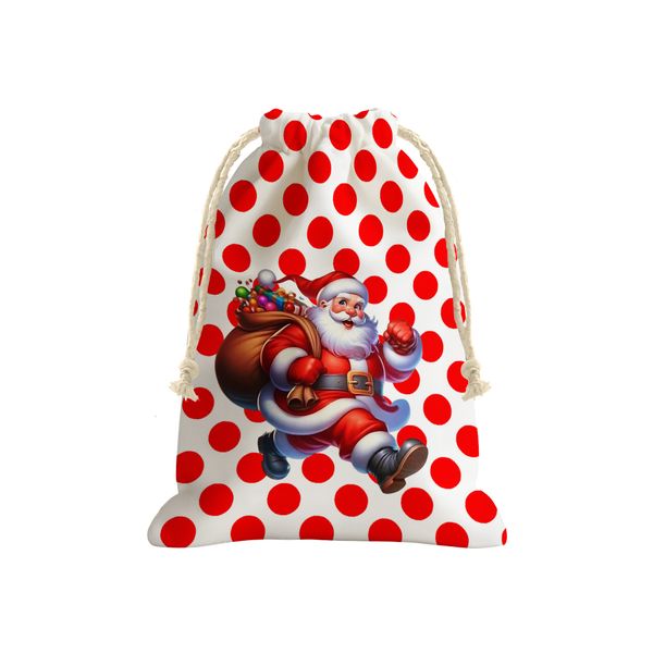 Santas Little Helpers Dots Gift Bag (Set of 3)