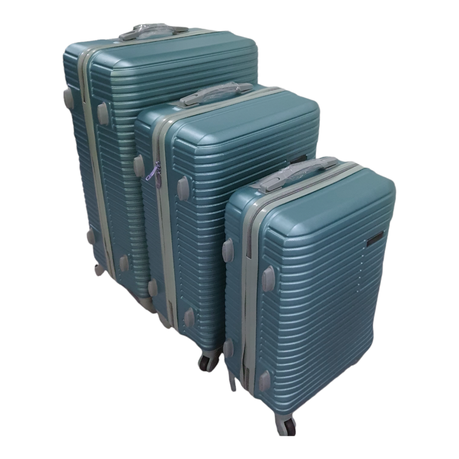 Acesa 3 Piece Hard Outer Shell Travel Luggage Suitcase Set Light Blue Shop Today. Get it Tomorrow takealot
