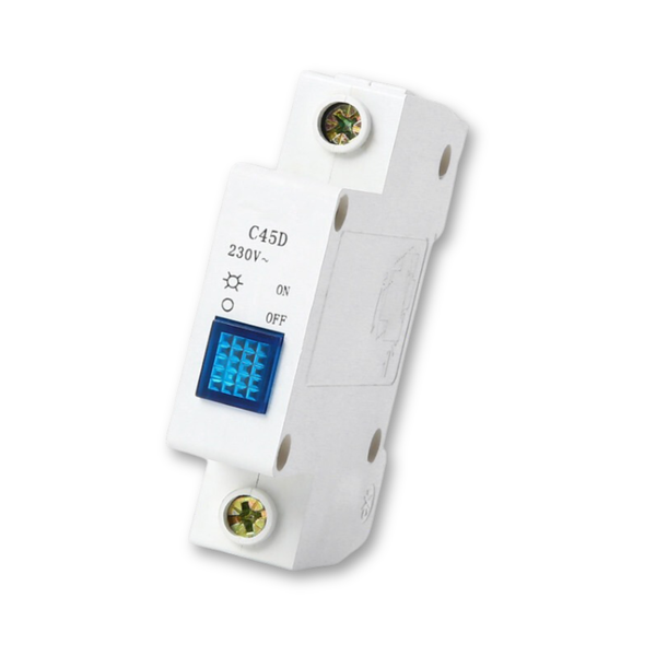 Din Rail Grid/Inverer/Gen Indicator/Signal Light, 3P 380V, LED PVC Shell