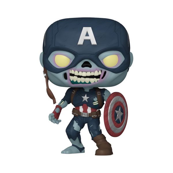 Funko Pop!:Marvel Studios What If…?-Zombie Captain America