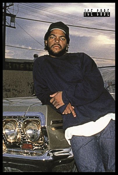 Ice Cube - Impala Poster with Black Frame