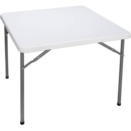 Square 86cm Folding Card Table, How Tall Is A Folding Card Table
