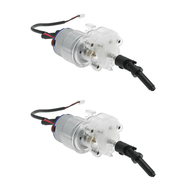 2 Pcs 260 Motor Gearbox Gear Box for Mn D90 Mn-90 Mn98 Mn99 Mn99S