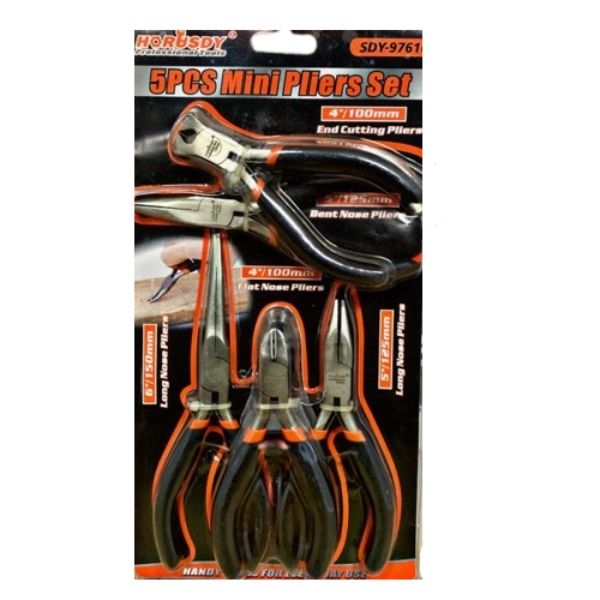 Horusdy Jewelers Pliers Set - 5 Piece