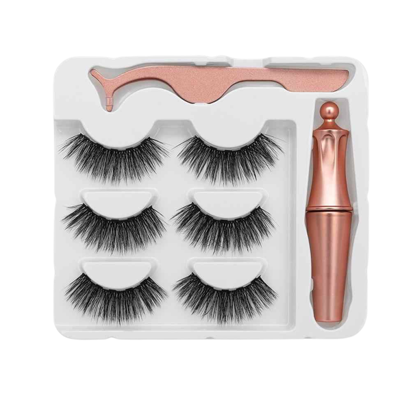 Magnetic Eye Lashes And Eyeliner Set M02