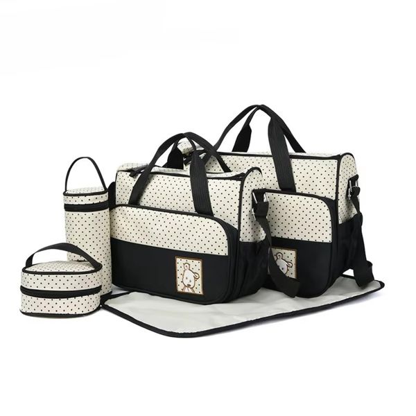 Five Piece Set for Parent-Child Travel Casual Mother and Baby Crossbody Bag