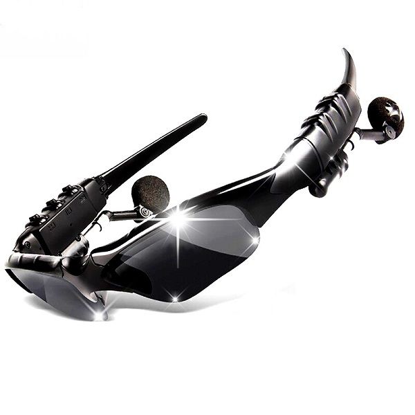 Sports Sunglasses with Bluetooth Headset &amp; Hands-free Microphone