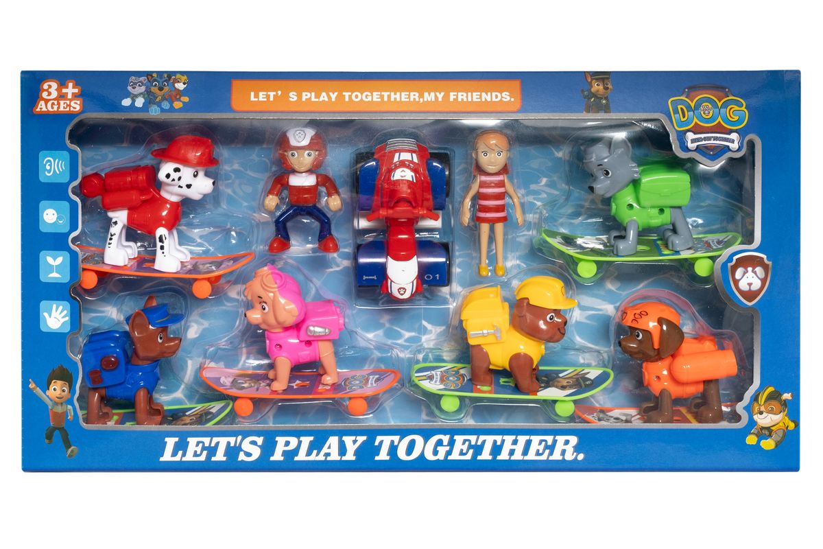 Paw patrol hotsell figure set