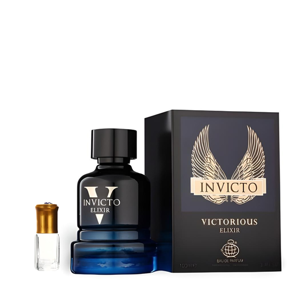 Fragrance World - Invicto Victorious Elixer - 100ml + Perfume Oil