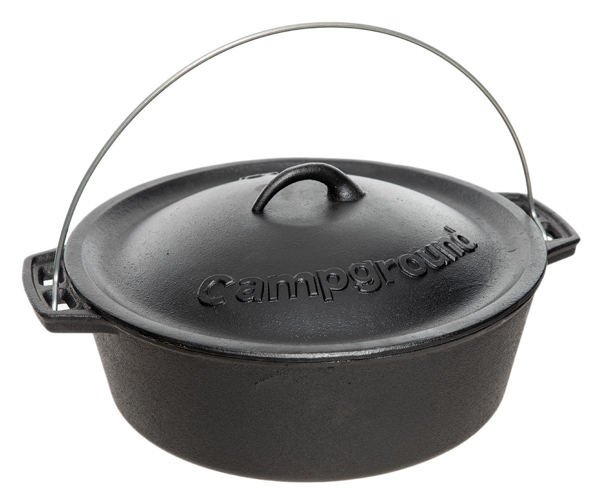 Campground No12 Flat Bottom Potjie Pot