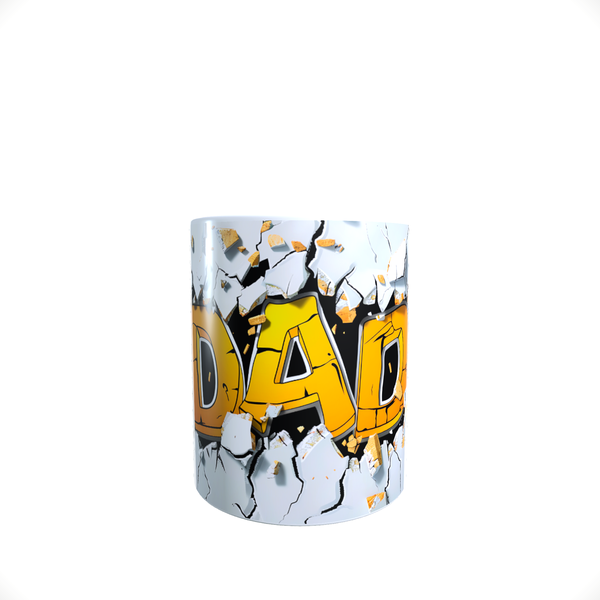 3D Graffiti Dad Fathers Day Coffee Mug A12