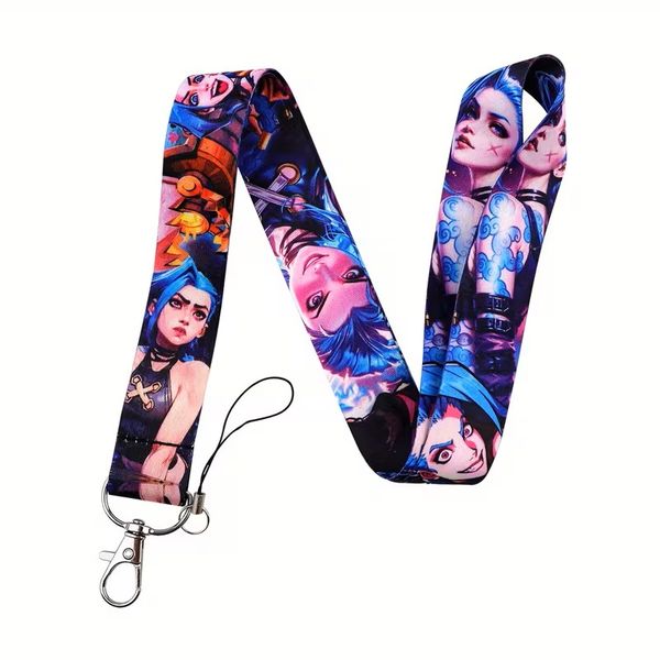 Arcane Jinx Anime Lanyard