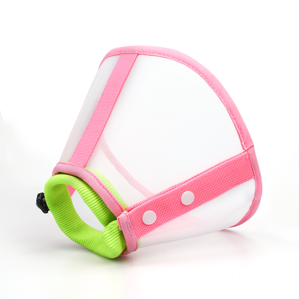 Topika Cat Cone Collar Soft, Recovery Collar for Kitten After Surgery, Pink