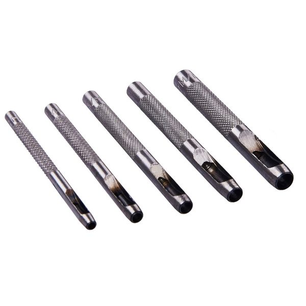 FI- Hole Hollow Metal Punch Set: 5 Pieces