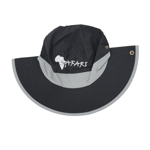 Safari - Black &amp; Grey Hat