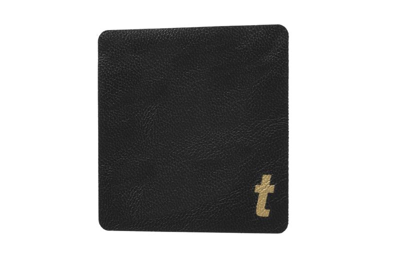 LaserLeather Black / Gold 813x508mm/sheet