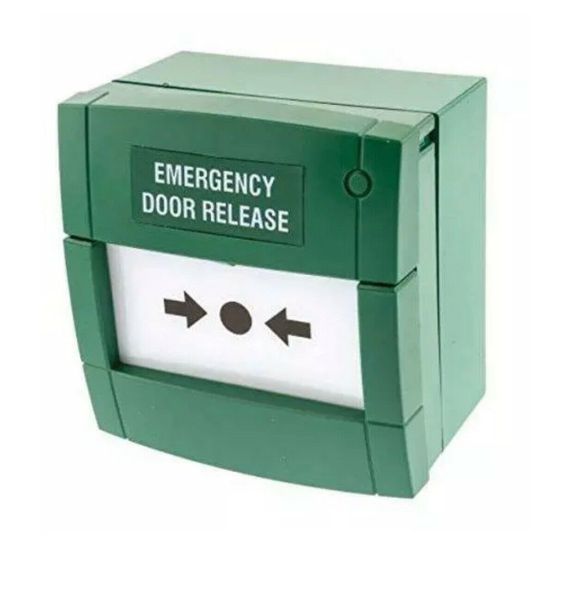 Emergency Door Release Resettable Green Call Point MCP3A