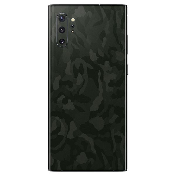 Military Green Camo Vinyl Wrap for Samsung Note 10 Plus - Two Pack