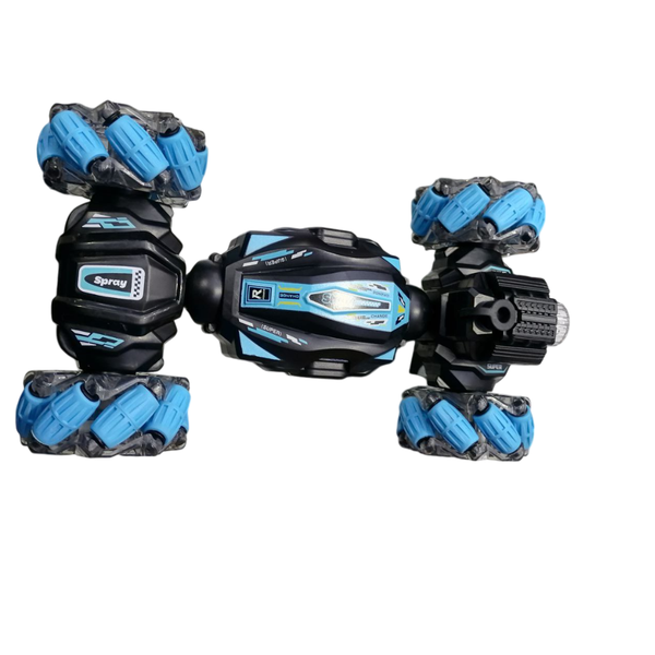 Remote Control Stunt Car with LED Lights, Gesture Control, Smoke Effects