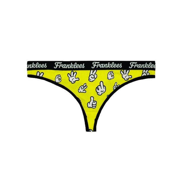 Franklees Women's G-string, Thong Cotton Soft Underwear