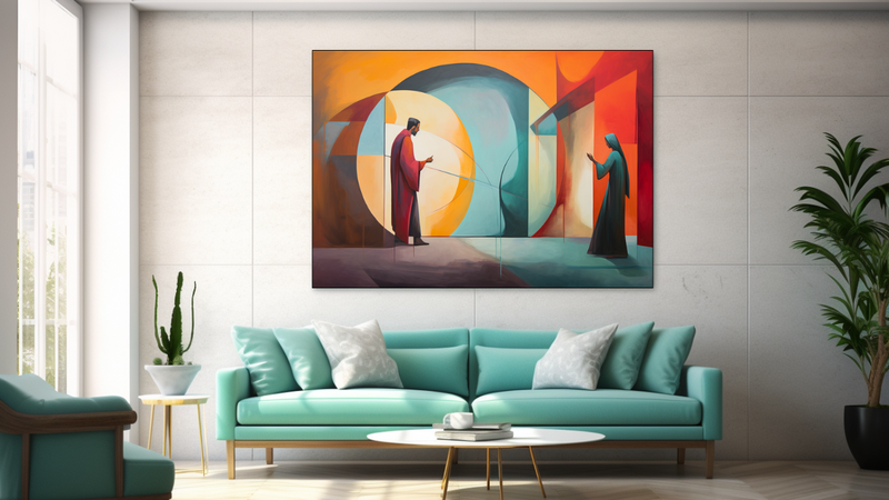 Canvas Wall Art - Prodical Return Abstract - JT0135