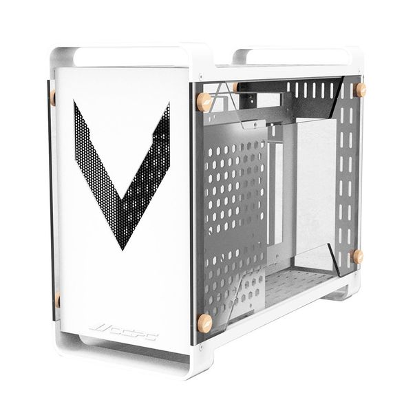 OCPC Vittoria White Mini-ITX PC Case - NO PSU - Supports SFX / L-SFX PSU