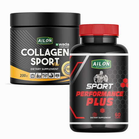 Sport Combo - Collagen Sport Plus 200g Plus Sport Performance Plus 60 Caps Image