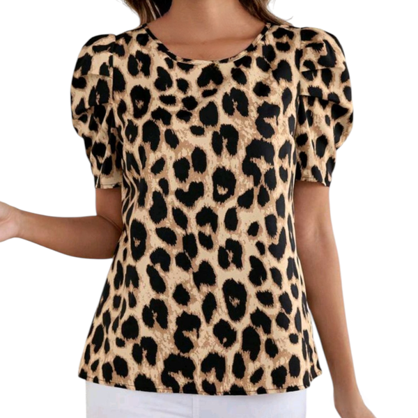 Women's Puff Short Sleeve Shirt
