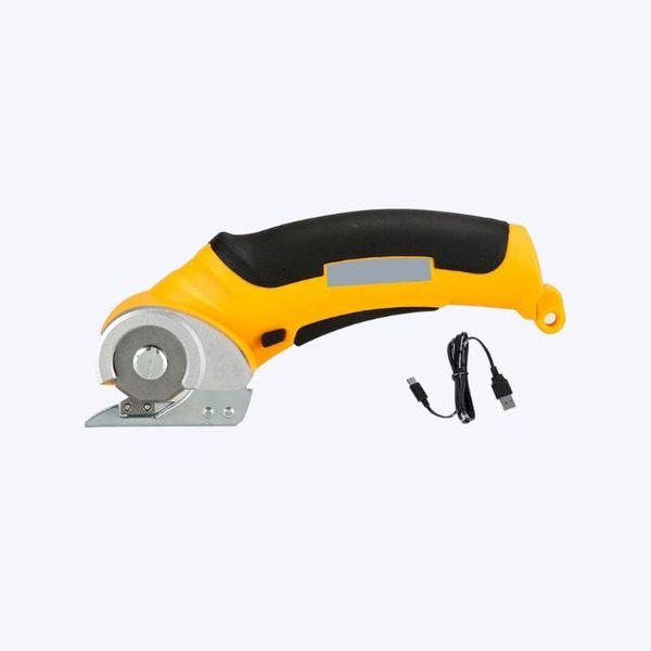 Synergy360 Cordless Electric Scissors - Fabric &amp; Craft Cutter, Yellow
