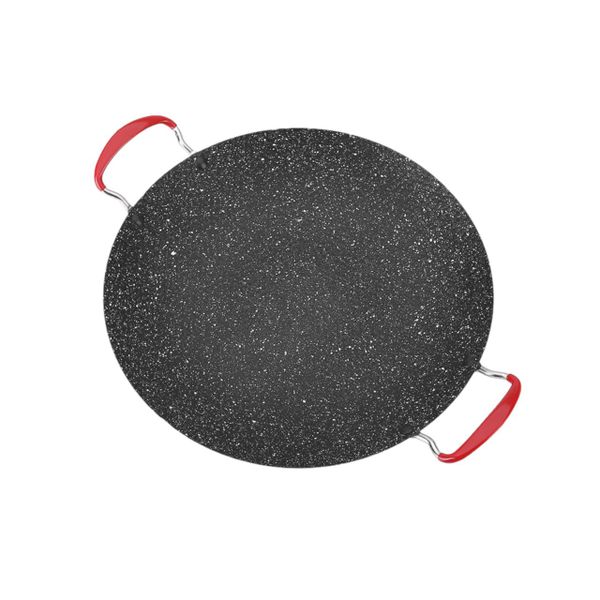 Deep Stone Anti-Scald Cooking Plate Portable Grill Pan Braai Pan 34CM