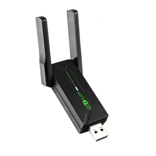 Dual Band Wifi 6 USB Wifi Bluetooth Adapter Wireless Adapter for Laptop PC