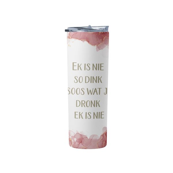 Ek Is Nie Double Wall Stainless Steel Travel Tumbler - 900ml - Afrikaans
