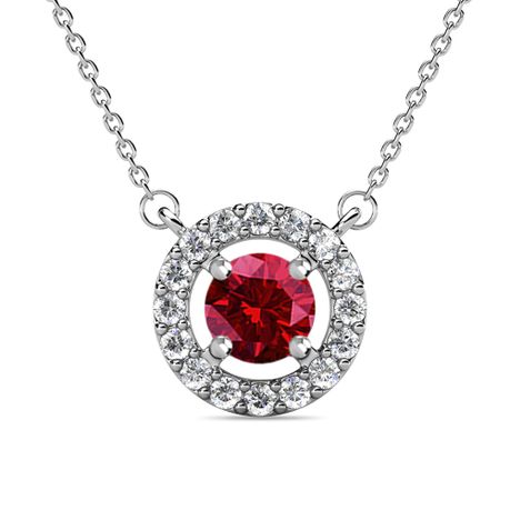 Swarovski january birthstone on sale necklace