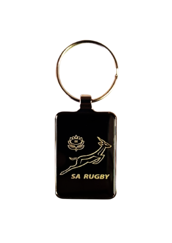 Springbok Rugby Team - Stainless Steel Tag Keyring