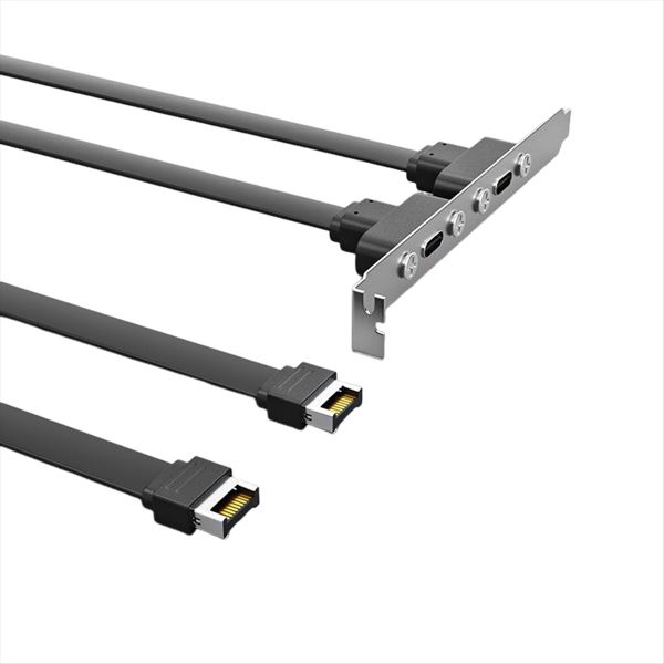 Usb3.1 Baffle Cable /Type-E To Type-C Front C Mother Chassis A-80Cm