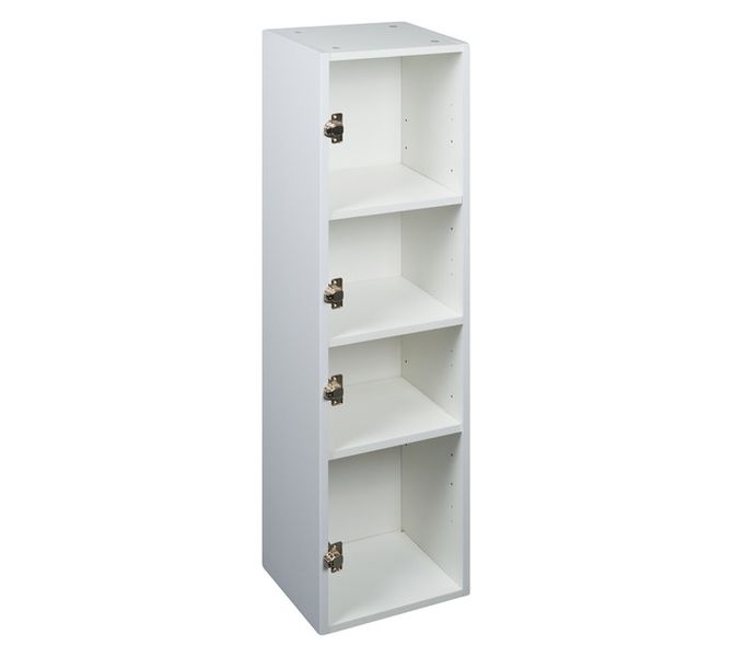 Mix and Match 1 Door Tall Boy Drawer White 1200 mm Drawers Not Included