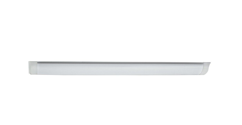 DrLight 1 Pcs LED Batten Ceiling Light Natural White 48Watt Wide Tube
