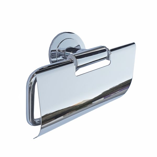 Toilet Roll Holder with Lid