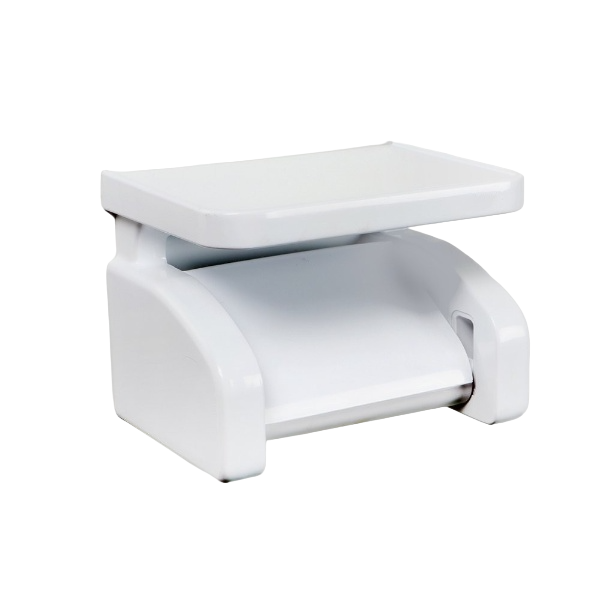 Toilet Roll Holder With Shelf