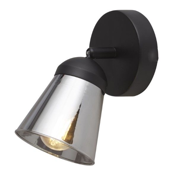 The Lighting Warehouse - Spot Drew 1 Light Black