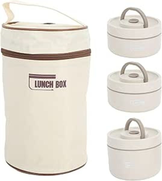 3 Piece Lunch Box Set - Insulated Bag Included