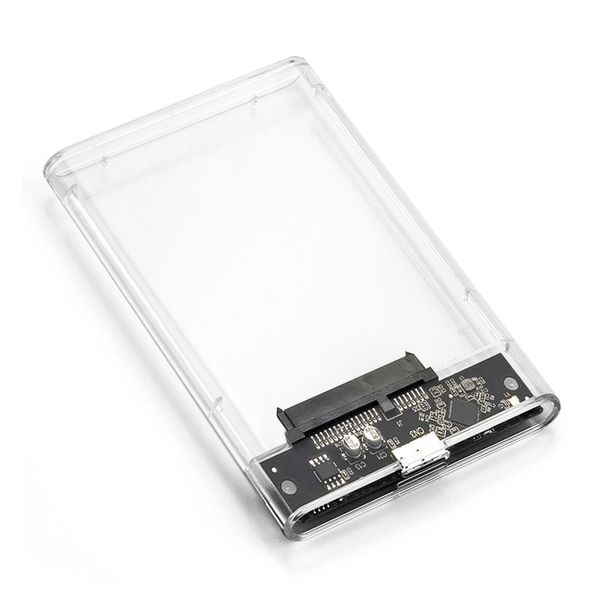 USB3.0 HDD Enclosure 2.5-inch Port SATA SSD Hard Drive Case Support 6TB