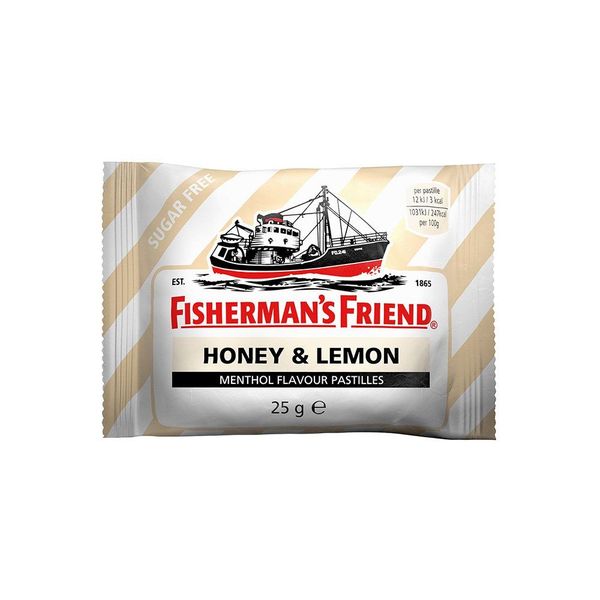 Fisherman's Friend - Honey Stripe Stripe Lozenges - 1 x 25g