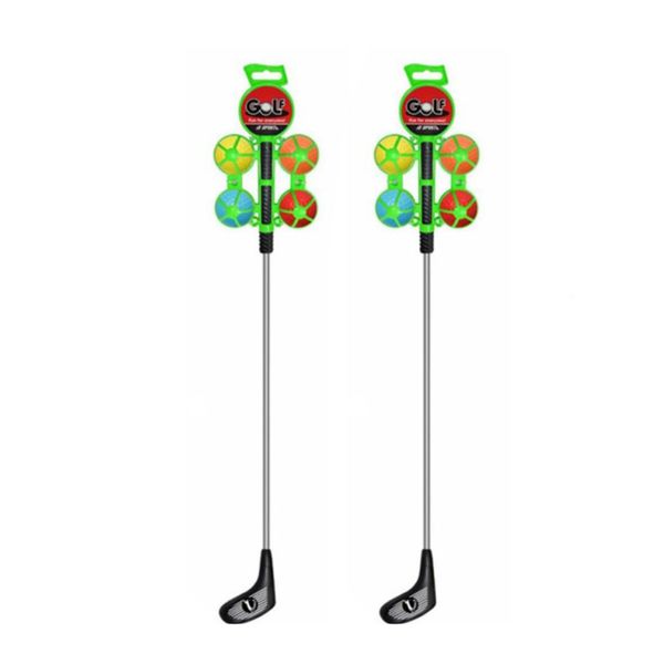 Kids Golf Set, Sports, Out Door Fun, Physical Fun - Set of 2 Clubs, 8 Balls