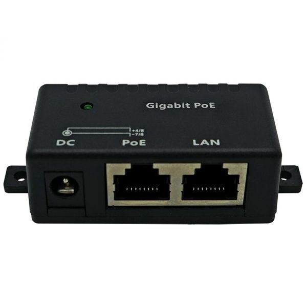 Scoop Single Port Gigabit Passive PoE Injector x 2