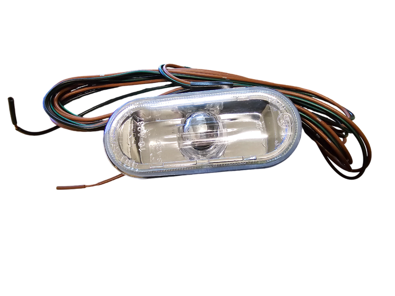Side Marker Light Compatible with VW Golf/Jetta MK-4 2002-2003 (Clear lens)
