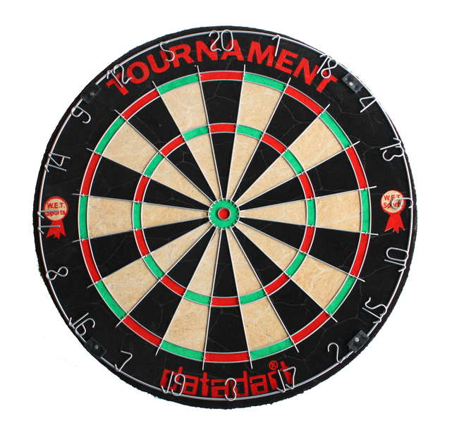 Datadart Tournament Bristle Dartboards - Round Wire